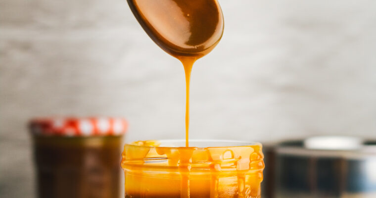 Whiskey Salted Caramel Sauce