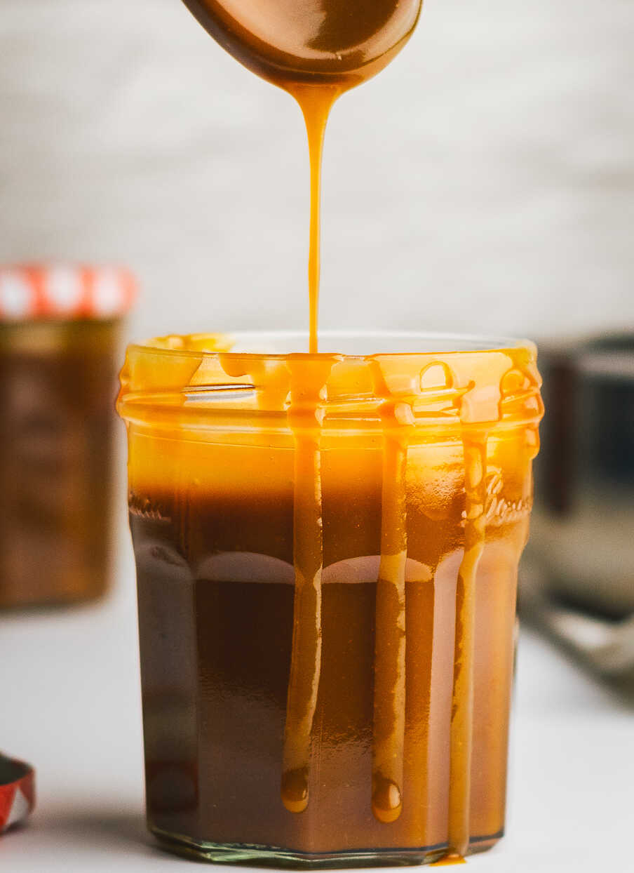 Whiskey Salted Caramel Sauce