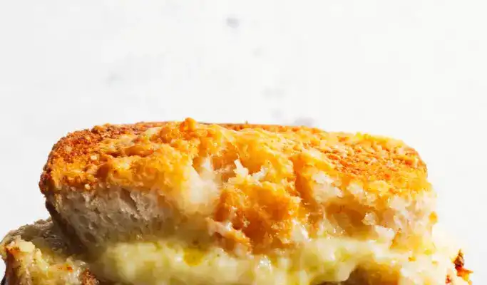 Air Fryer Sourdough Grilled Cheese Sandwich